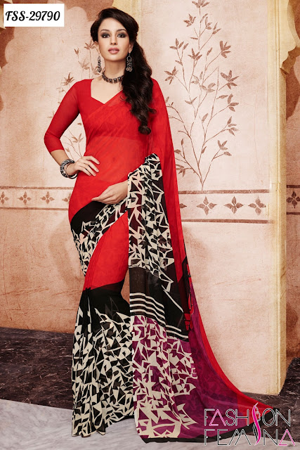 Online shopping Daily Wear Casual Saree at Lowest Price