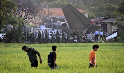 Kecelakaan Pesawat Fokker 27 TNI AU