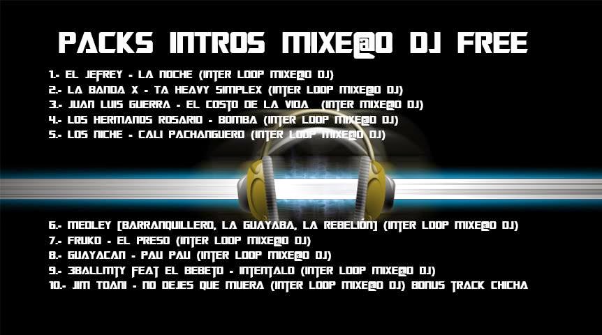 Descargar pack intros mexeados - Dj Free  descargar 