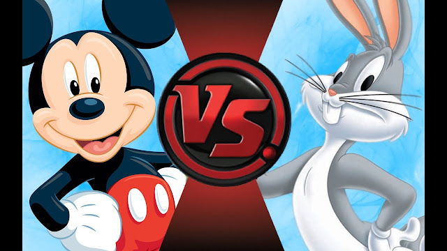 Mickey Mouse vs. Bugs Bunny