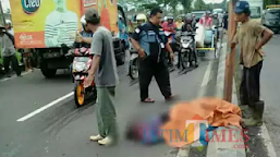 Akibat Lawan Arus, Pengendara Motor Tewas Tertabrak Mobil Box