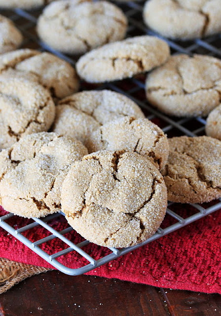 Cake Mix Molasses Crinkle Cookies Image