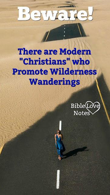 Beware of new teachings in the church that will lead you back into a spiritual wilderness!