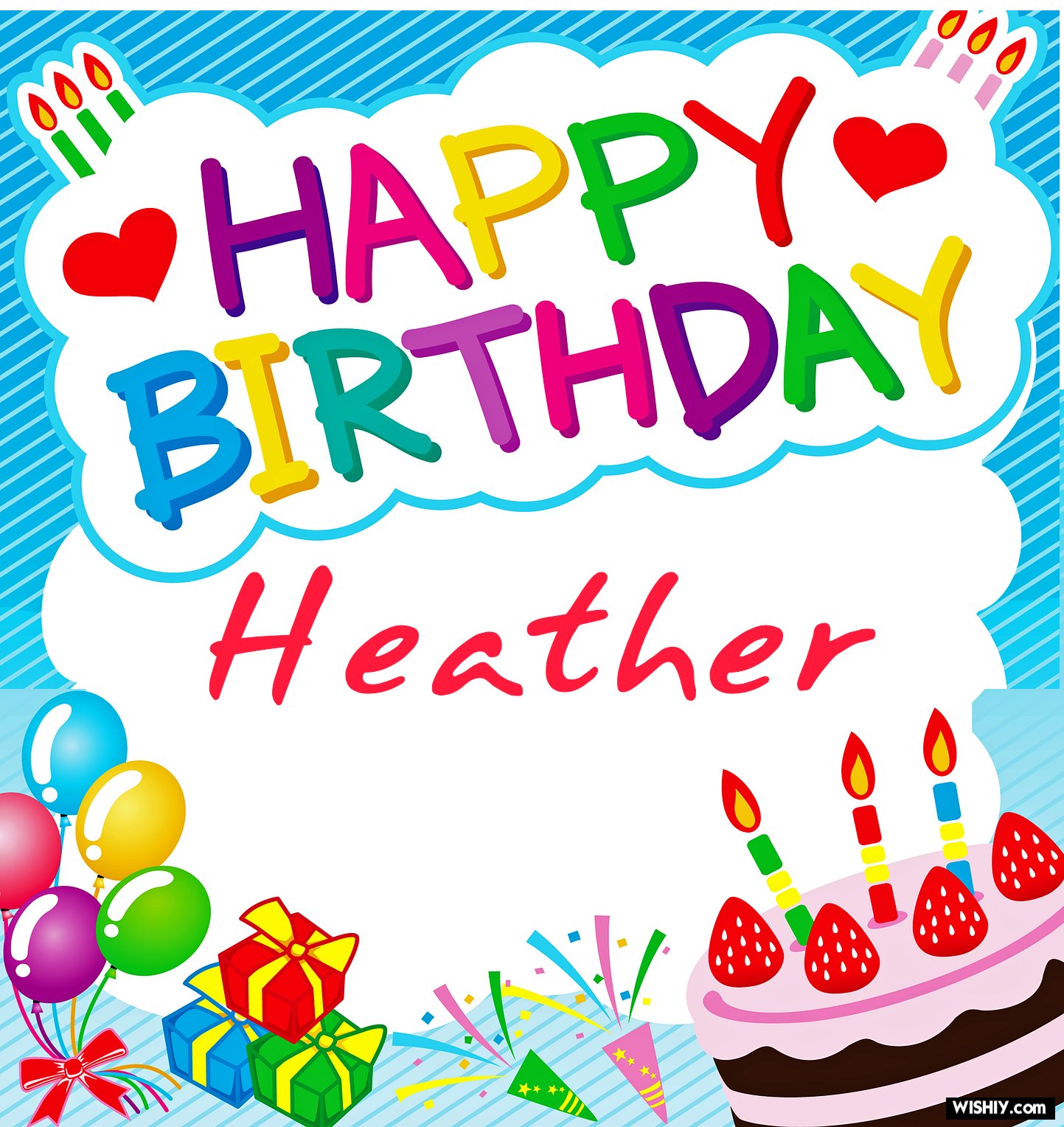 happy birthday heather gif