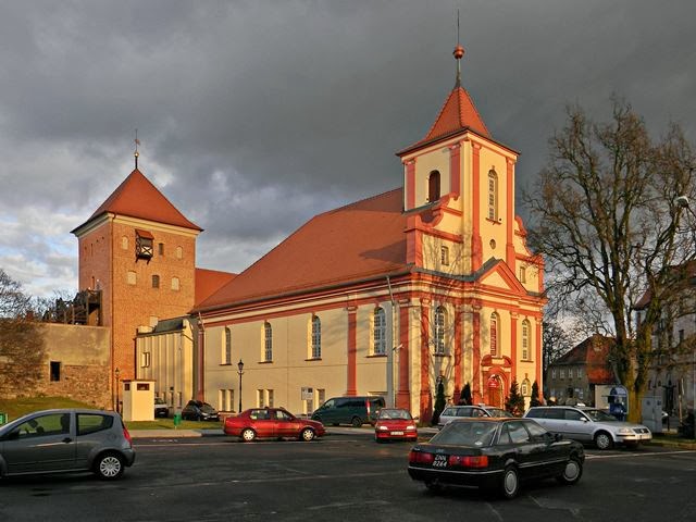 parking, zamek, dom kultury, lubuskie