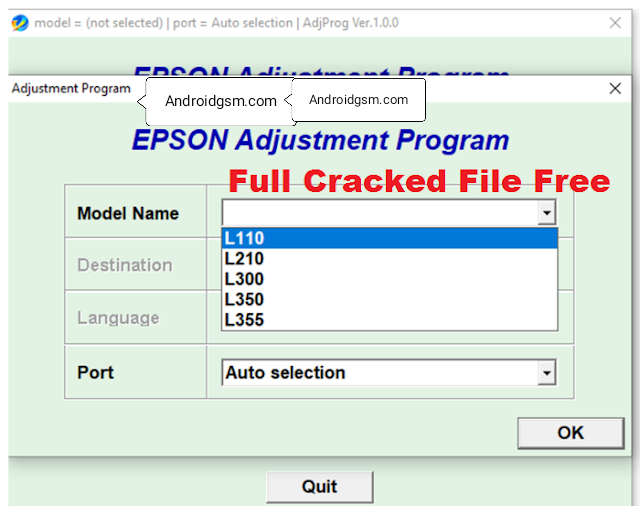 How To Download Epson L110-L210-L300-L350-L355 Crack ...