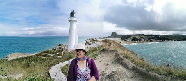 Castle Point Beach and Lighthouse, Masterton, New Zealand