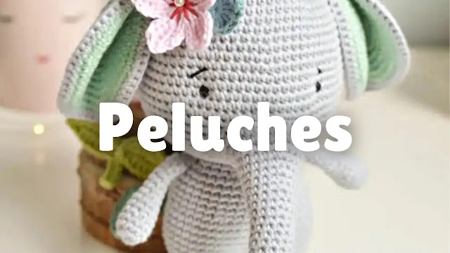 Tiernos Peluches a Crochet - Fotos y Tutoriales DIY 🐘