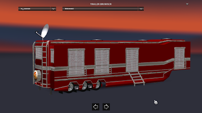 Mod ets2 trailer caravan