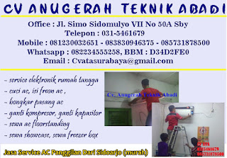 Jasa Service AC Panggilan Dari Sidoarjo (murah)