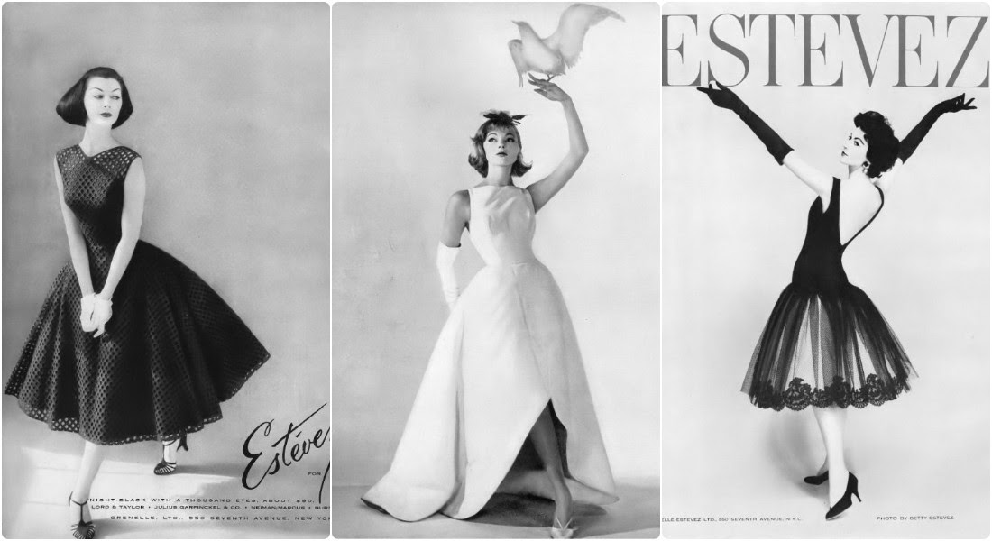 Couture Allure Vintage Fashion: Luis Estevez - 1961, Part 1