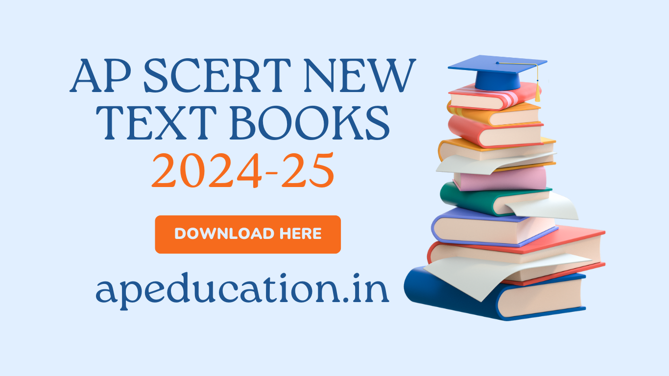 AP SCERT NEW TEXT BOOKS 2024-25