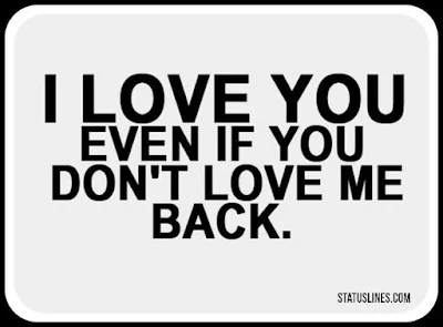 I Love You Even if you Dont love me Back..
