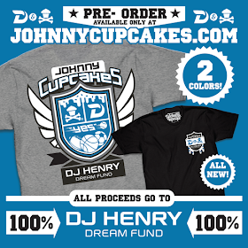 DJ Henry Dream Fund Charity T-Shirt by Johnny Cupcakes