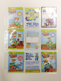 Dancing Commas :: Workshop of Wonders VBS :: Scripture Treasure Trading Card collection