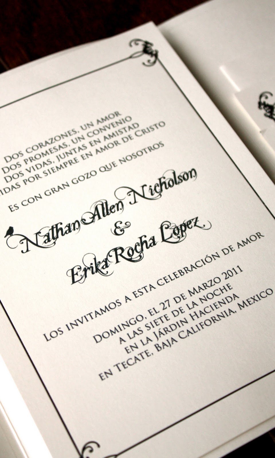 mexican wedding invitations