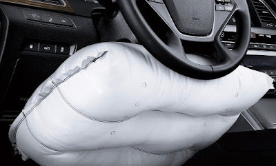 Knee Airbags on the Car