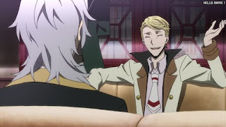 文スト 1期12話 ギルド フランシス Francis 文豪ストレイドッグス アニメ Bungo Stray Dogs Episode 12