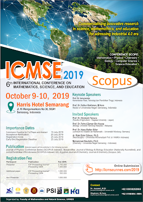 Konferensi internasional ICMSE 2019 | UNNES