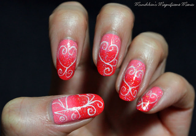 Valentines Day Nail Design 