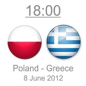 Poland vs Greece Live Stream Online Euro 2012 8 June