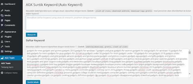 Cara Menjalankan Plugin AGK Wordpress Dijamin Visitor Meledak 