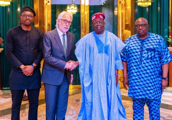 Tinubu Welcomes Google Global Team To Aso Rock