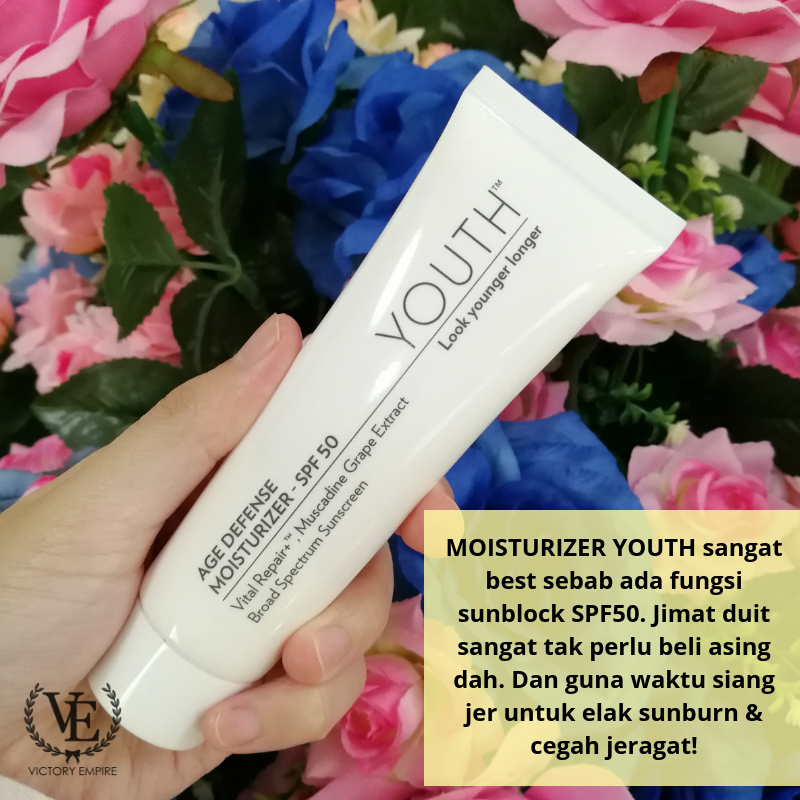 Moisturizer youth untuk kulit kusam