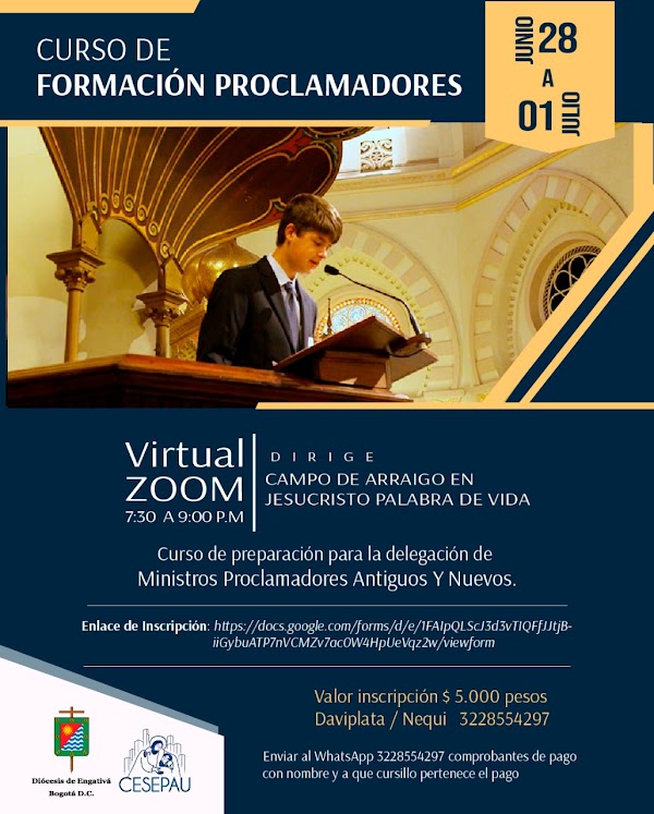 Curso de preparación para la delegación de Ministros Proclamadores, antiguos y nuevos