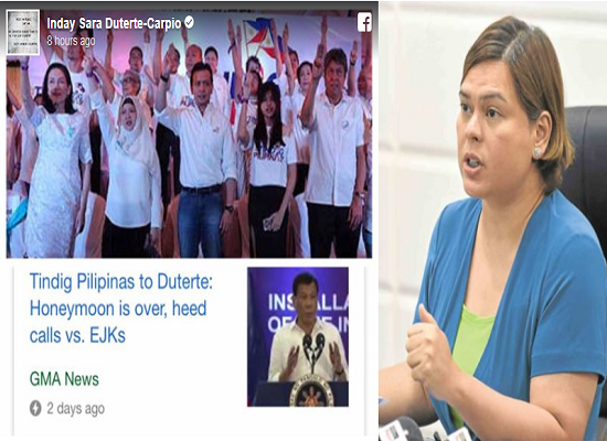 Davao Mayor Sara Duterte slams 3 senators for being opportunists and hypocrite