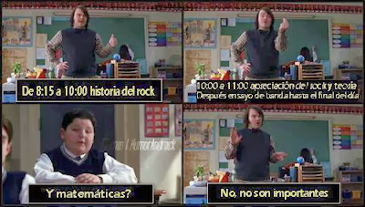 Divertido meme de Jack Black, para los amantes del rock!