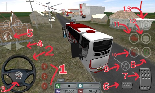  Cara Bermain Bus Simulator Indonesia BUSSID di Android 