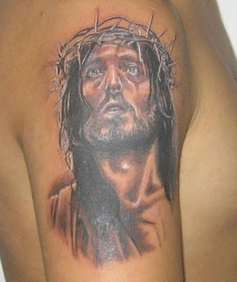 Jesus tattoo picture