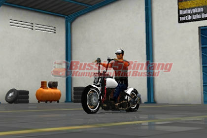 Mod Bussid Motor Harley davidson