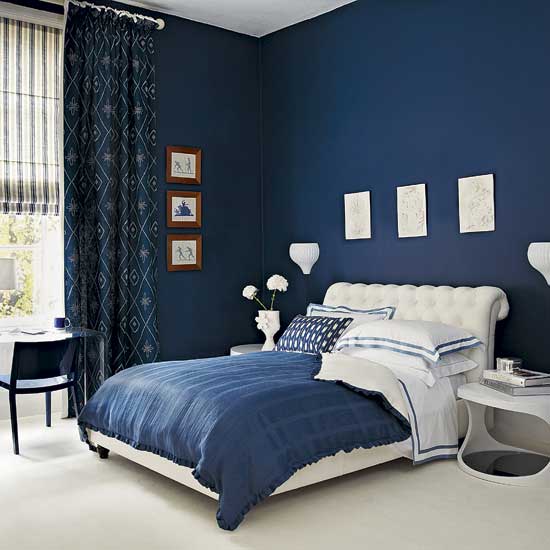 DORMITORIOS AZULES BLUE BEDROOMS DORMITORIO AZUL by dormitorios.blogspot.com