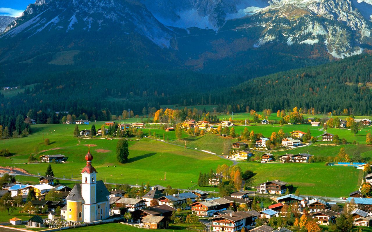 Poze Imagini Desktop Peisaje De Primavara Tirol Austria