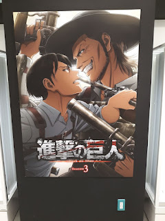 Exposición de Shingeki no Kyojin - Un paseo por Tokyo.