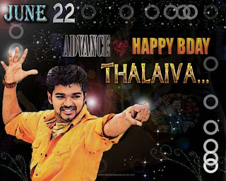 June 22 Happy Birthday Thalaiva Vijay Images