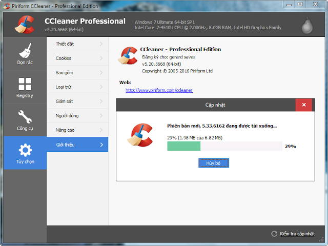 CCleaner Professional Plus Full Key - Trình Dọn Dẹp Tăng Tốc Máy Tính