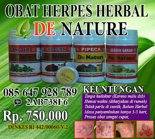 obat herpes air