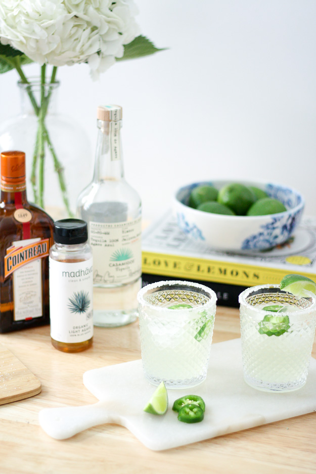 The best spicy margaritas