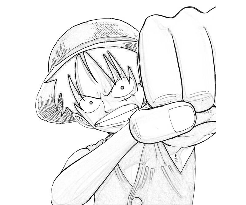 Download One Piece Luffy Coloring Pages Coloring Pages