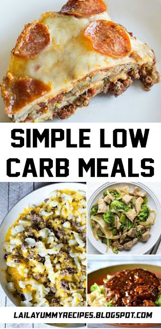 Eating low carb doesn't have to be difficult. Add some of these simple low carb meals into your menu plan to have breakfast or dinner on the table fast!