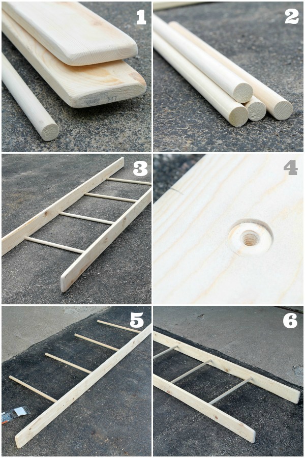 how to make a step ladder