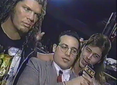 ECW 3 Way Dance 1995 - Joey Styles w/ Raven & Stevie Richards