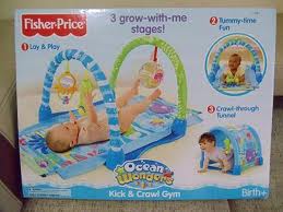 My Little Dots: Fisher Price Ocean Wonder Kick And Crawl Gym