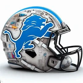 Detroit Lions Star Wars Concept Helmet