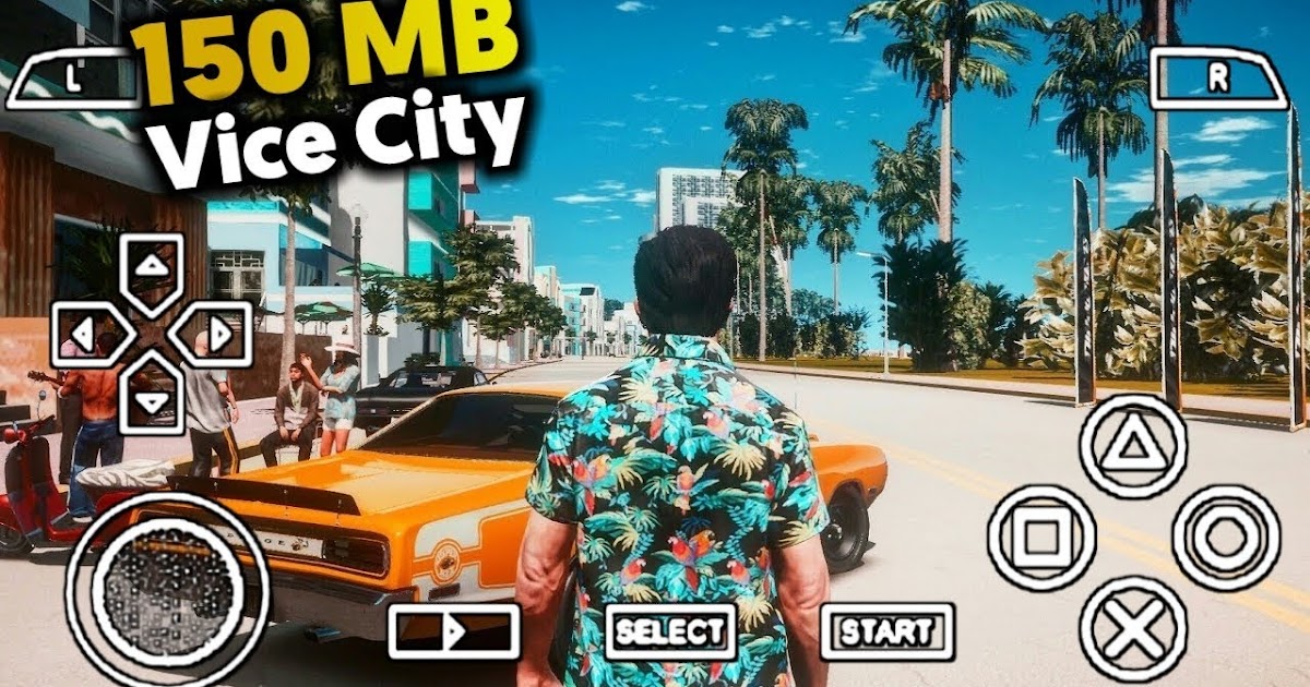 Download GTA Vice City For PPSSPP High Compressed