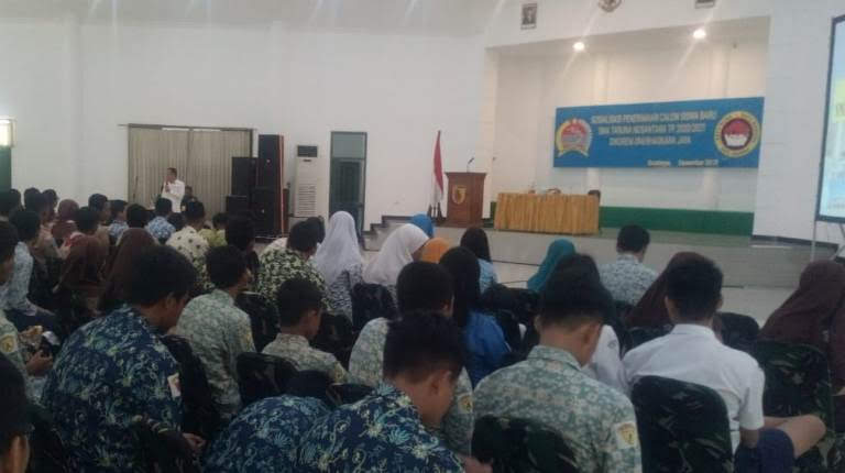 Penerimaan sisa SMA Taruna Nusantara