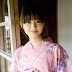 Natsumi Kamata in pink kimono